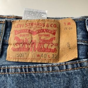 Levi’s 501 Blue Jeans 40/32 - 2 Pair